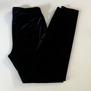 White House Black Market Black Velvet Pants